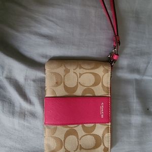 Coach wristlet